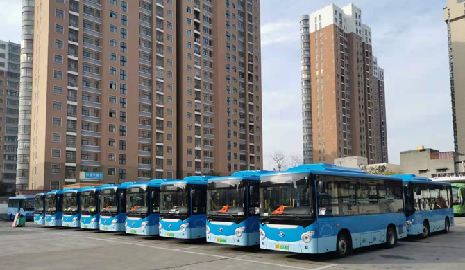 苏州金龙新能源公交助力嫘祖故里温暖出行